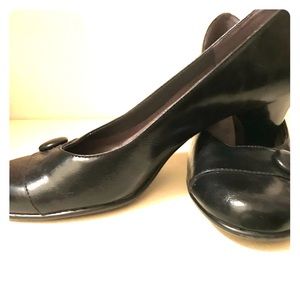 Life Stride black heels NWOT or box 8.5
